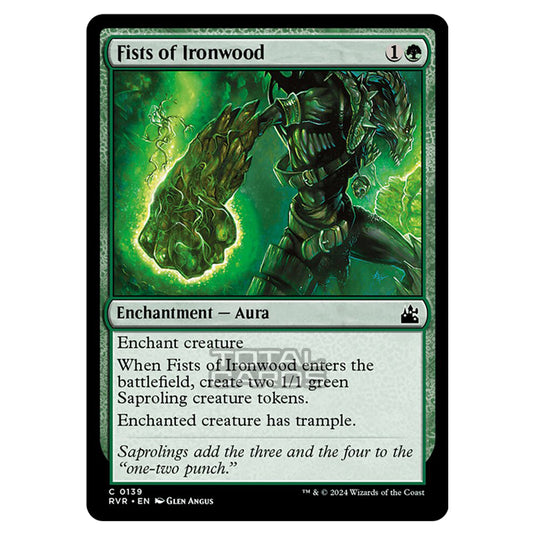 Magic The Gathering - Ravnica Remastered - Fists of Ironwood - 0139