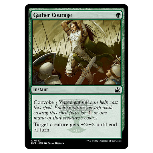 Magic The Gathering - Ravnica Remastered - Gather Courage - 0143