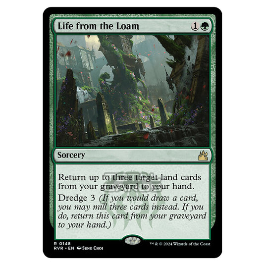 Magic The Gathering - Ravnica Remastered - Life from the Loam - 0148