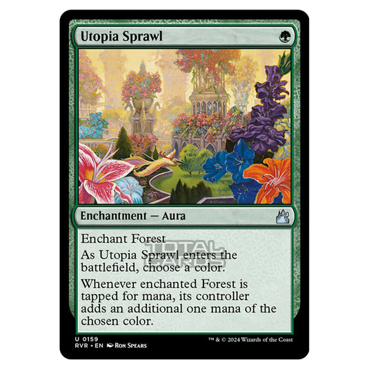 Magic The Gathering - Ravnica Remastered - Utopia Sprawl - 0159