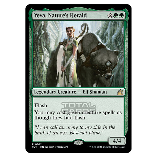 Magic The Gathering - Ravnica Remastered - Yeva, Nature's Herald - 0162