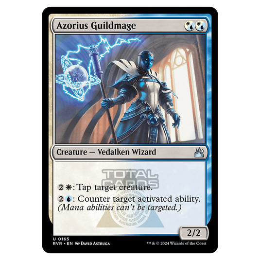 Magic The Gathering - Ravnica Remastered - Azorius Guildmage - 0165