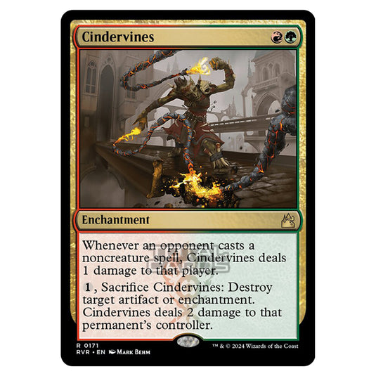 Magic The Gathering - Ravnica Remastered - Cindervines - 0171