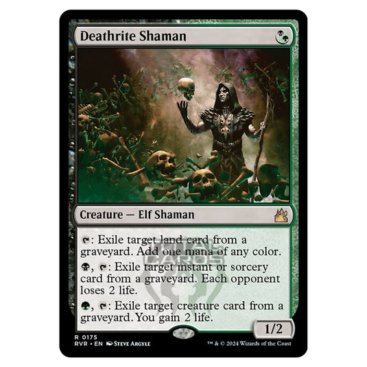 Magic The Gathering - Ravnica Remastered - Deathrite Shaman - 0175