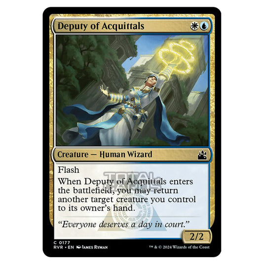 Magic The Gathering - Ravnica Remastered - Deputy of Acquittals - 0177