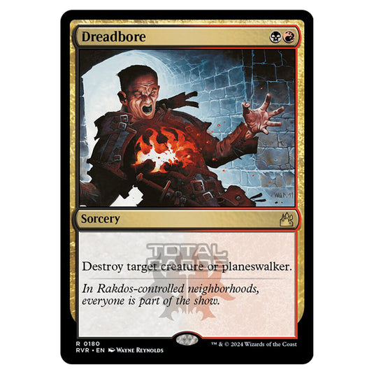 Magic The Gathering - Ravnica Remastered - Dreadbore - 0180