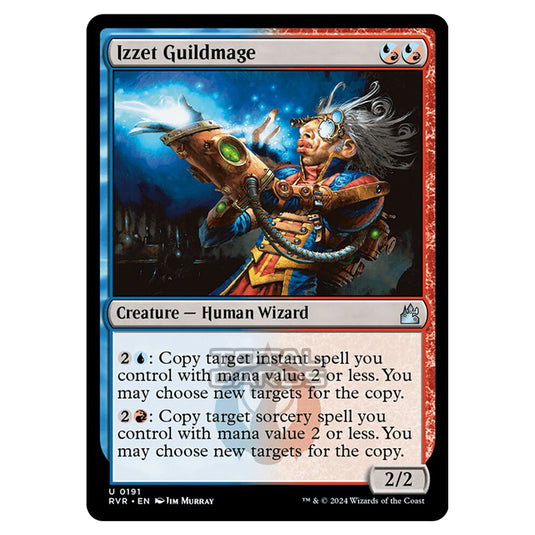 Magic The Gathering - Ravnica Remastered - Izzet Guildmage - 0191