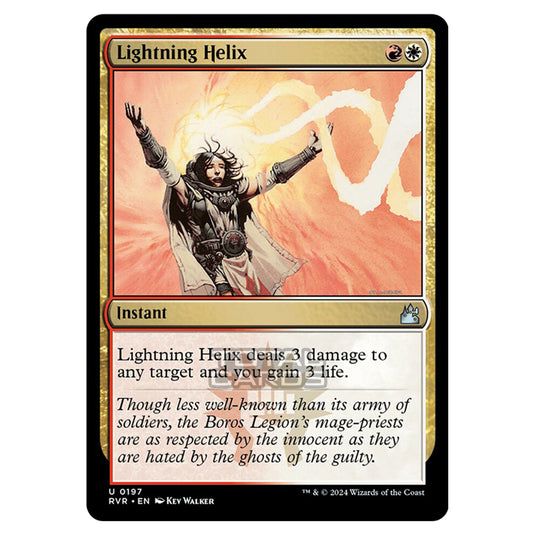 Magic The Gathering - Ravnica Remastered - Lightning Helix - 0197