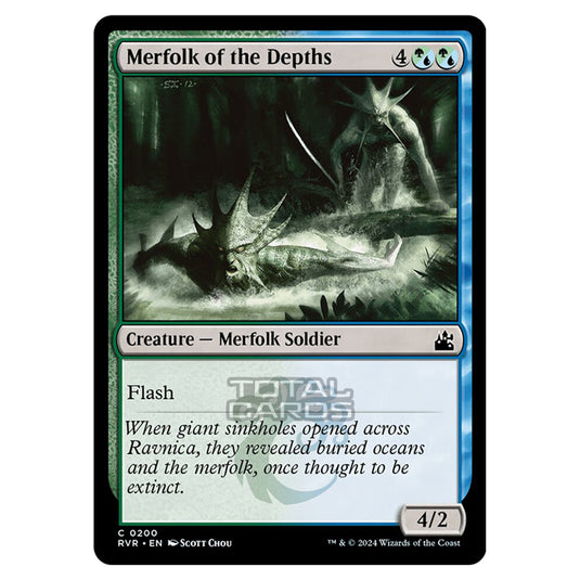 Magic The Gathering - Ravnica Remastered - Merfolk of the Depths - 0200