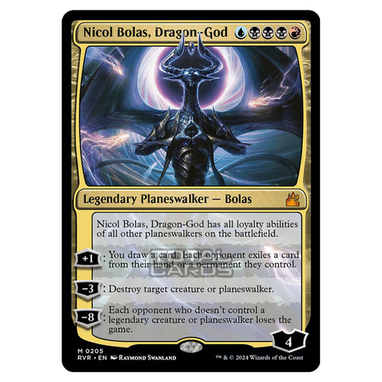 Magic The Gathering - Ravnica Remastered - Nicol Bolas, Dragon-God - 0205