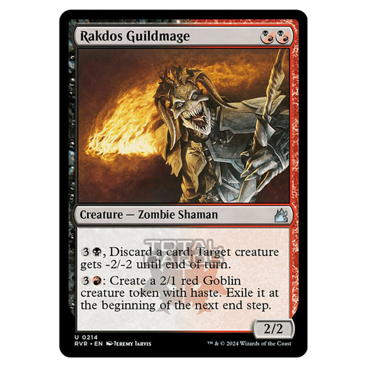 Magic The Gathering - Ravnica Remastered - Rakdos Guildmage - 0214