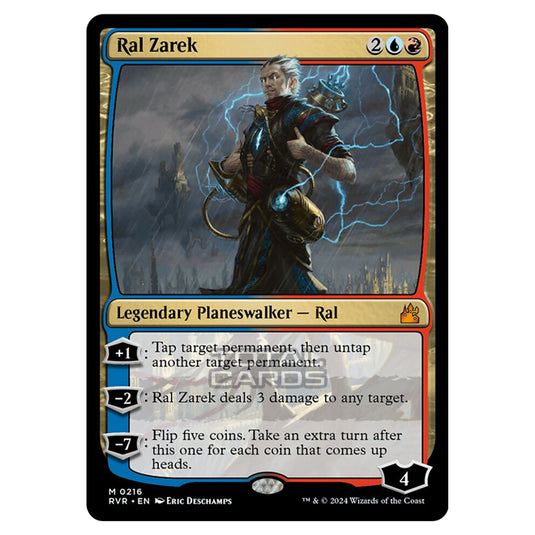 Magic The Gathering - Ravnica Remastered - Ral Zarek - 0216