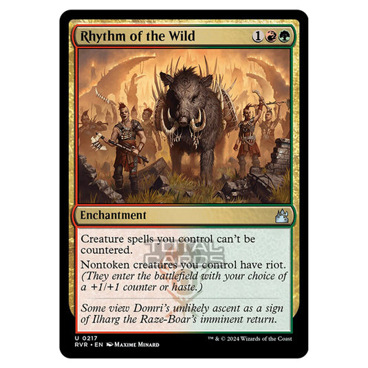 Magic The Gathering - Ravnica Remastered - Rhythm of the Wild - 0217