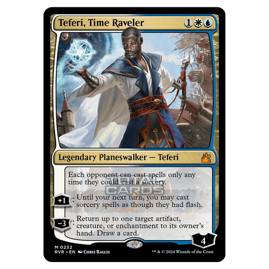 Magic The Gathering - Ravnica Remastered - Teferi, Time Raveler - 0232