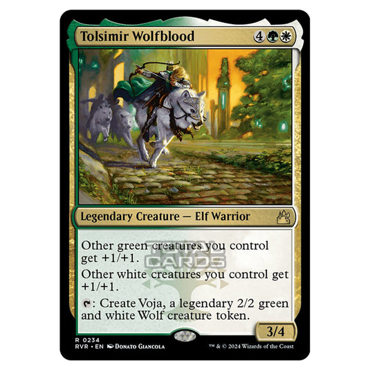 Magic The Gathering - Ravnica Remastered - Tolsimir Wolfblood - 0234