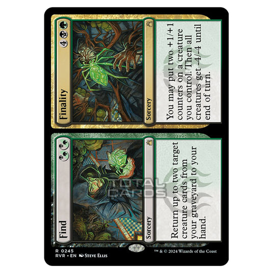 Magic The Gathering - Ravnica Remastered - Find // Finality - 0245