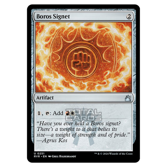 Magic The Gathering - Ravnica Remastered - Boros Signet - 0251