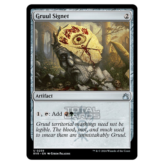 Magic The Gathering - Ravnica Remastered - Gruul Signet - 0259