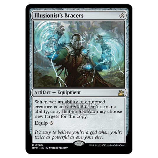 Magic The Gathering - Ravnica Remastered - Illusionist's Bracers - 0260