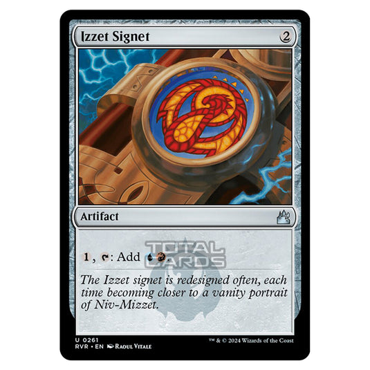 Magic The Gathering - Ravnica Remastered - Izzet Signet - 0261