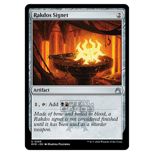 Magic The Gathering - Ravnica Remastered - Rakdos Signet - 0265