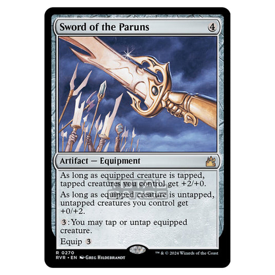 Magic The Gathering - Ravnica Remastered - Sword of the Paruns - 0270