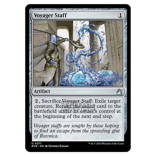 Magic The Gathering - Ravnica Remastered - Voyager Staff - 0271