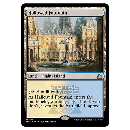 Magic The Gathering - Ravnica Remastered - Hallowed Fountain - 0280