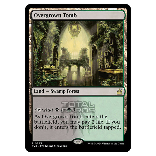 Magic The Gathering - Ravnica Remastered - Overgrown Tomb - 0283