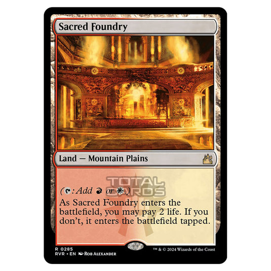 Magic The Gathering - Ravnica Remastered - Sacred Foundry - 0285