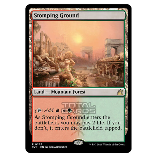 Magic The Gathering - Ravnica Remastered - Stomping Ground - 0289