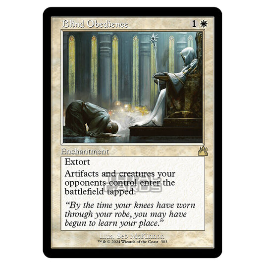 Magic The Gathering - Ravnica Remastered - Blind Obedience - 0303