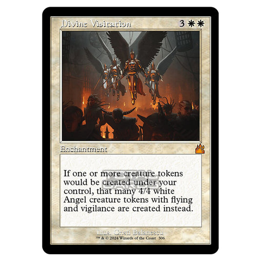 Magic The Gathering - Ravnica Remastered - Divine Visitation - 0306