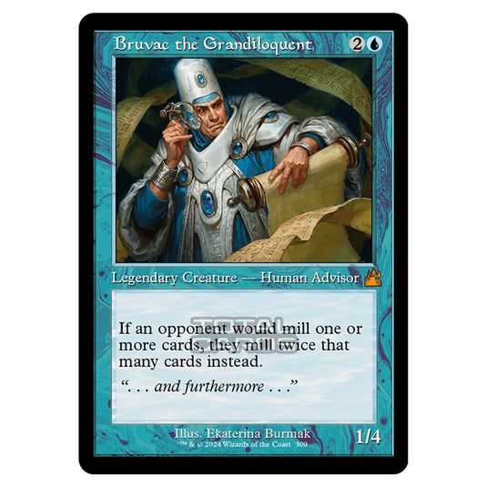 Magic The Gathering - Ravnica Remastered - Bruvac the Grandiloquent - 0309