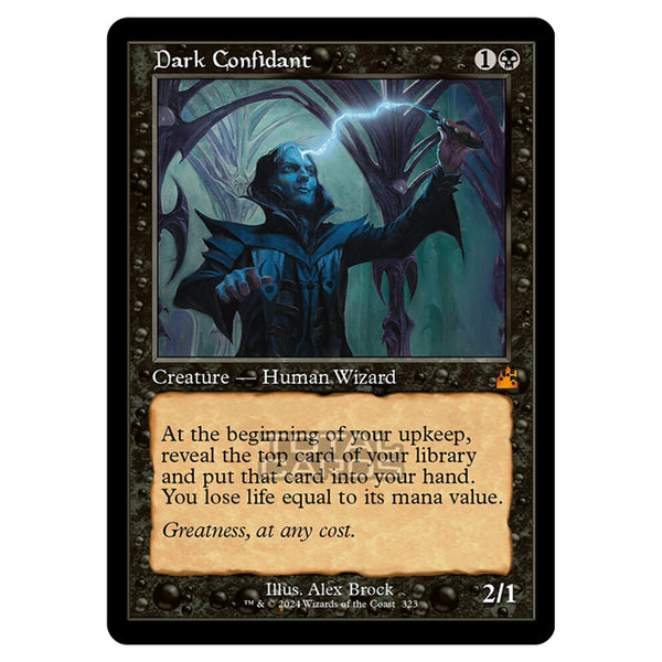mtg dark confidant final fantasy MTG - Dark Confidant - FOIL, MYTHIC, MINT, Alternate-Art, Creature - FIN 0334