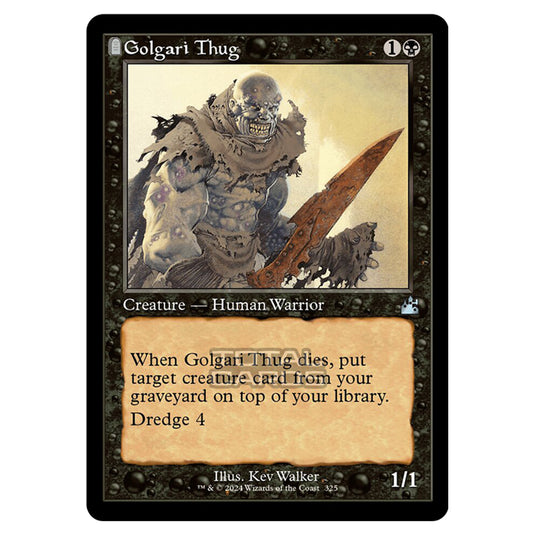 Magic The Gathering - Ravnica Remastered - Golgari Thug - 0325