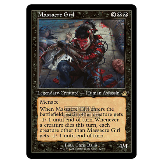 Magic The Gathering - Ravnica Remastered - Massacre Girl - 0328