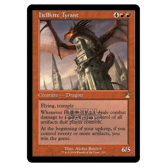 Magic The Gathering - Ravnica Remastered - Hellkite Tyrant - 0333