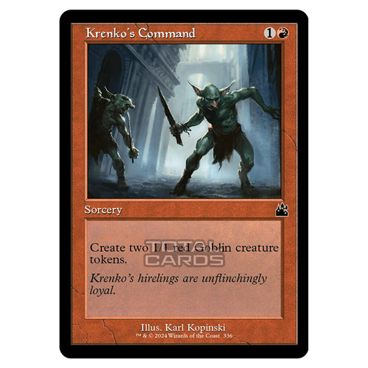 Magic The Gathering - Ravnica Remastered - Krenko's Command - 0336