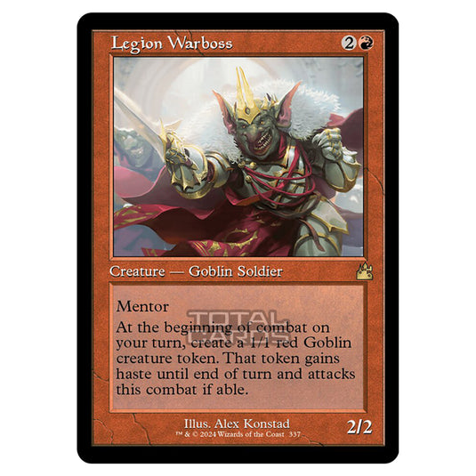 Magic The Gathering - Ravnica Remastered - Legion Warboss - 0337