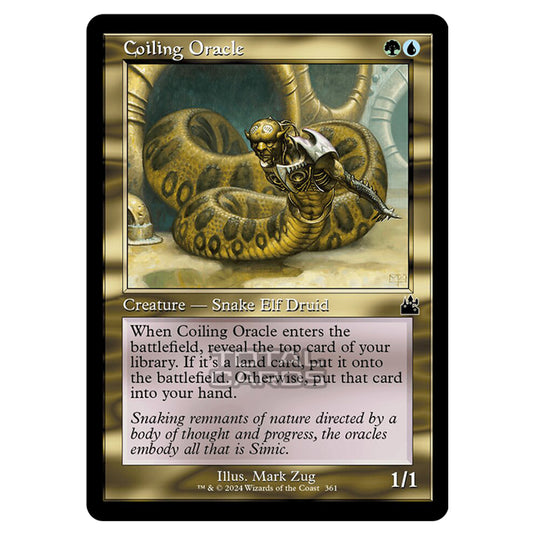 Magic The Gathering - Ravnica Remastered - Coiling Oracle - 0361