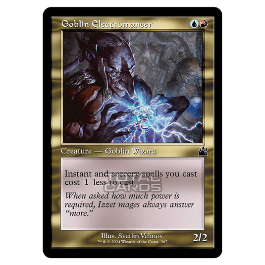 Magic The Gathering - Ravnica Remastered - Goblin Electromancer - 0367