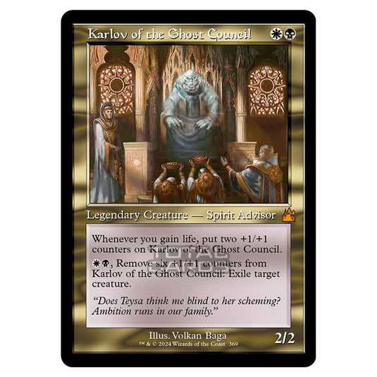 Magic The Gathering - Ravnica Remastered - Karlov of the Ghost Council - 0369