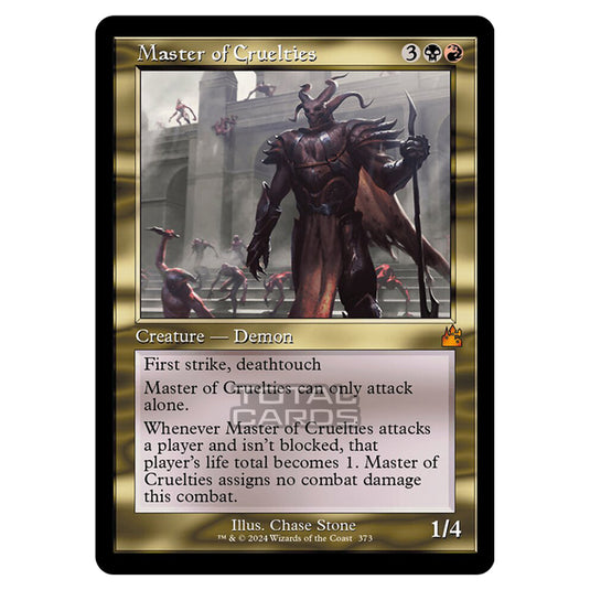 Magic The Gathering - Ravnica Remastered - Master of Cruelties - 0373