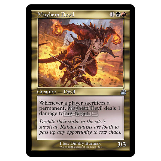 Magic The Gathering - Ravnica Remastered - Mayhem Devil - 0374