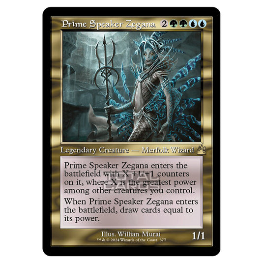 Magic The Gathering - Ravnica Remastered - Prime Speaker Zegana - 0377