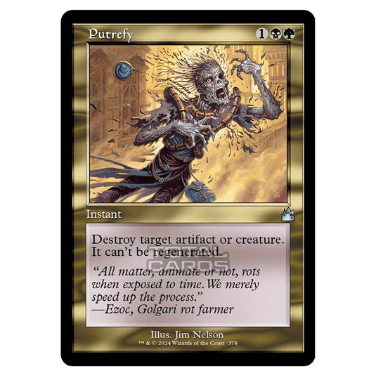 Magic The Gathering - Ravnica Remastered - Putrefy - 0378