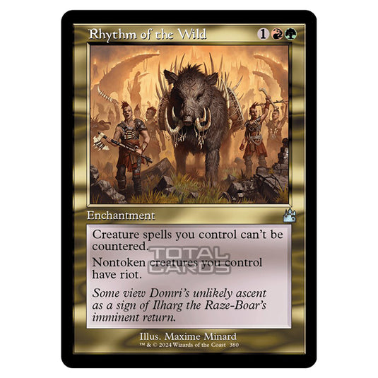 Magic The Gathering - Ravnica Remastered - Rhythm of the Wild - 0380