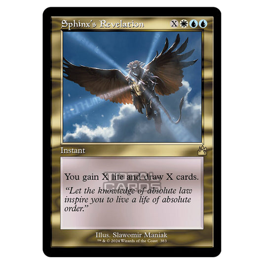 Magic The Gathering - Ravnica Remastered - Sphinx's Revelation - 0383