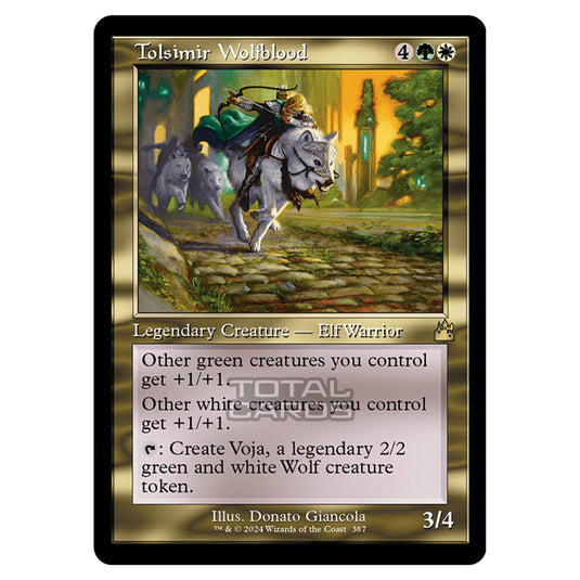 Magic The Gathering - Ravnica Remastered - Tolsimir Wolfblood - 0387